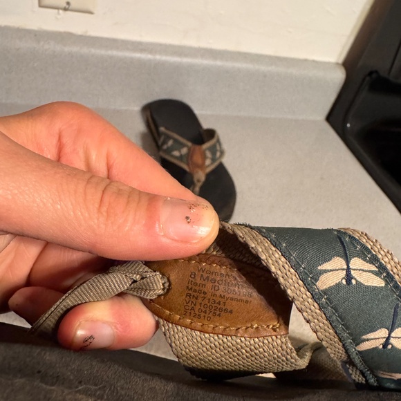 Womens LL bean dragonfly sandals size 8 - Picture 4 of 4